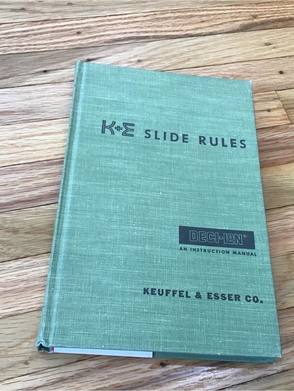 K&E Deci-Lon Slide Rule Instruction Manual & Pocket Slide Rules Brochure